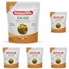 MADAMA OLIVA, Olive Verdi Denocciolate Speziate, Colore Verde Intenso e dal Gusto Caratteristico, 100% Made in Italy, 100% Vegetale, Pratica Busta in Alluminio da 30 gr (Confezione da 5)