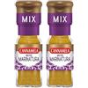 Cannamela - Linea Oro Mix, Miscela per Marinatura, Confezione da 30g. Mix di spezie con Rosmarino, Salvia, Aglio, Maggiorana, Pepe nero, Paprika, Menta, Alloro