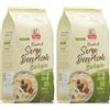 La Veronese | Fiocchi di Sorgo Decorticato Biologico, Senza Glutine, Fonte di Fibre, Senza Sale Aggiunto, Ridotto Contenuto di Grassi, 500g (Confezione da 2)