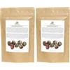 Tea Soul Blooming Tea Ai Fiori Di Gonfrena Happy Rising, Gelsomino, 50 Grammo (Confezione da 2)