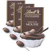 Lindt Mousse al Cioccolato, Preparato per mousse al cioccolato, Confezione 110g (per 4 porzioni) (Confezione da 3)