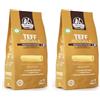 La Veronese | Pasta Senza Glutine, Rigatoni al Teff Integrale, Essiccazione Lenta e a Bassa Temperatura, 250g (Confezione da 2)
