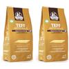 La Veronese | Pasta Senza Glutine, Penne Rigate al Teff Integrale, Essiccazione Lenta e a Bassa Temperatura, 250g (Confezione da 2)