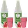 ALMAR GUSTO ITALIANO Almar - Sciroppo Superconcentrato per Granita, Gusto Anguria, Da Usare Con Base Granita Naxos, Pronto in Pochi Secondi, Ideale per Bar, Chioschi e Uso Domestico, Senza Conservanti, Bottiglia da 1kg