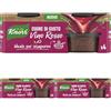Knorr Cuore di Gusto Vino Rosso, Pronto da Sciogliere in Padella, con Ingredienti da Agricoltura Sostenibile, Vegano, Senza Glutine, 4 Vaschette da 28g (Confezione da 3)