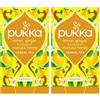 Pukka Lemon, Ginger & a Touch of Manuka Honey, Tisana Biologica Con Limone, Zenzero, Miele di Manuka, Con Ingredienti 100% Naturali, Ideale per il Supporto Quotidiano, 20 Filtri (Confezione da 2)