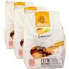 I genuini, Fette biscottate integrali con uvetta bio, 200g (Confezione da 3)