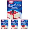 Cameo Preparato per Panna Cotta con Guarnizione ai Frutti di Bosco, Dessert Facile da Preparare, la Confezione Contiene lo Stampo per la Cottura, Astuccio da 6 Porzioni, 107 g Complessivi