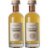 Libarna Grappa Libarna Barricata 70cl - Grappa da uve Moscato invecchiata 12 mesi. Dolce e aromatica. 41% vol. (Confezione da 2)