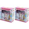 Kögler 54517 - Unicorno Mini Flyer con telecomando e cavo USB, unicorno volante con effetto luce LED ed elica, a comando manuale, bambina dai 6 anni in su (Confezione da 2)