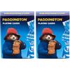 Puckator Paddington Bear - Mazzo di Carte da Gioco Standard, Licenza Ufficiale (Confezione da 2)