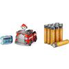 Paw Patrol Marshall RC, camion pompieri, 3+ anni, & Batterie AAA Alcaline Amazon Basics 12 pz, 10 anni