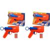 Nerf Hasbro Nerf N Series, Ward, Blaster Giocattolo, Per Bambini e Bambine da 8 Anni in Su, Ottima Idea Regalo di Natale, Include 2 Dardi Nerf N1 Ufficiali, Blu e Arancione (Confezione da 2)