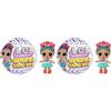 L.O.L. Surprise! LOL Surprise World Travel Tots - Bambola alla Moda con 8 sorprese tra Cui Un Messaggio Segreto, Abiti, Accessori e Altro - Assortimento Casuale - da Collezionare - età: 4+ Anni (Confezione da 2)