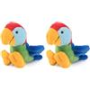 Schaffer Knuddel mich! Schaffer 3543 pappagallo magnetico di peluche Calypso (Confezione da 2)