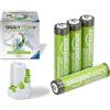 Ravensburger GraviTrax Power Elevator, estensione pista, 8+ anni, & Batterie AAA Ricaricabili Amazon Basics 4 pz, 850mAh