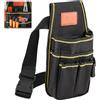 OMJMYY Marsupio Porta Attrezzi, Borsa da Cintura per Attrezzi Cintura Porta Attrezzi Multi Tasche in Tela Oxford Custodia per Elettricista Falegnami Giardinieri Manutenzione