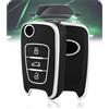 LELNOOS Cover Chiave Auto, Silicone Custodia Chiave Protettiva Copri Chiavi per Kia Sportage Picanto Ceed Rio Venga Cerato Sorento Hyundai Tucson Kona Santa Fe Veloster i10 i20 i30 i40 ix20 ix35