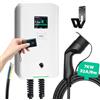Morec Stazione di Ricarica per Veicoli elettrici 7KW Tipo 2 Wallbox EV Charger per Tutti i Veicoli elettrici e ibridi Plug-in, Cavo da 6 m con Controllo Tramite Cinque schede RFID