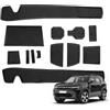 BSTW per Dacia Duster III 2024-2026 Tappetini Antiscivolo per Dacia Duster Essential Expression Journey Extreme Tappetini in Gomma per Console Centrale, Porta Bicchieri, Scanalatura Porta (Nero)