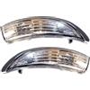 Easy Link 2x Indicatore di direzione per specchietto retrovisore sinistro e destro, compatibile con Ford Fiesta 2008-2017 B-max 2012-2017