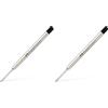 Faber-Castell 148740 ricaricatore di penna, metallic (Confezione da 2)