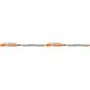 Schneider Penna a sfera Slider Basic, modello con cappuccio, XB, arancione, colore fusto: trasparente (Confezione da 2)