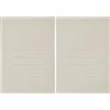 Blasetti Cartelline 3 Lembi in Cartoncino Riciclato - CARTECO' GRIGIO - Raccoglitore Documenti Per Ufficio, Formato 25x35 cm, Confezione 50 Pezzi, Carta 1800gr (Confezione da 2)