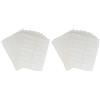 Alevar 140 Etichette Adesive Multiuso con Angoli Arrotondati, Formato 52x18 mm, 14 Etichette Bianche per Foglio, Confezione da 20 Fogli