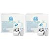 Double Dragon Rotoli di Carta Termica 57 x 30 mm per Scontrini PDQ | Senza BPA | Compatibili con SumUp, Ingenico, PayZone, Verifone, Clover Printers, Zettle Terminals - 20 Rotoli (Confezione da 2)