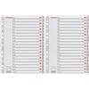 ESSELTE Rubrica PPL alfabetica A-Z - f.to A4-100112 (Confezione da 2)