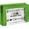 Veloflex 2705341 - VELOBAG Travel DIN A5 piccola borsa multiuso con tasca a zip, tessuto e PVC, verde, 1 pezzo