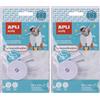 Apli Kids - 17795, Nastro termoadesivo 3 m (Confezione da 2)