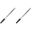 Velleda BIC Whiteboard-Marker Medium 1741, schwarz (Confezione da 2)