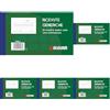 Alevar Blocchi Ricevute Generiche 2 Copie 50 Moduli Formato cm 17x10 Conf. da 1 Blocco (Confezione da 5)