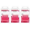 LACALUT Scovolini Dentali Blister 5 Pezzi, Spazzolino Interdentale con Copri Scovolino Denti Igienico Colore Rosa, Morbido Massaggia Gengive Sensibili, Utile Contro Placca, Carie e Alitosi