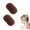 OHEETU 2 clip per capelli Bump It Up, per chignon, imbottitura volumizzante, base per capelli, accessori per aumentare i capelli, strumento per donne