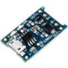 Paradisetronic.com Modulo di ricarica Li-Ion TP4056 + DW01, corrente di carica 1A, MicroUSB per batteria LiIon 3,7V/batterie LiPo/batterie a cella singola (2 pezzi)