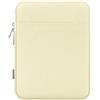 Dadanism 9-11 Custodia Protettiva Sacchetto per iPad (A16) 11, iPad Air 11 M4/M3, iPad Pro 11 M5/M4, iPad 10a Gen 10,9, iPad 9/8/7a Gen 10,2, Galaxy Tab A11+ 11, Tab M11 11, Beige
