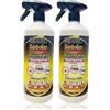 Sandokan Insetticida Multinsetto Uno Contro Tutti Azione Abbattente Repellente Formato 750ml + 250ml Gratis (Confezione da 2)