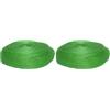 Windhager Rete di Protezione degli Uccelli Rational, Rete Decidua per laghetti, Maglia 15 mm, Verde, 5 x 4 m, 06002 (Confezione da 2)