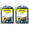 TENAX DOT Cover 1,50x5 m Nero, Film microforato antierbacce per pacciamatura, Ideale per ortaggi e Fragole (Busta) (Confezione da 2)
