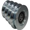 Vigor Ruote P/Cancelli Gola V Art. 360 Dia.Mm. 80 (Confezione da 4)