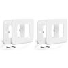 Meross Placche a Parete per Scatola 503, Placche per Interruttori Compatibile con Meross Termostato WiFi, Copri Cassetta per Scatola 503 Contiene Due Placco e Viti, 12CM×12CM (Confezione da 2)