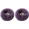 Dremel 512S EZ SpeedClic Abrasive Buffs 2-pack, 2 tamponi di finitura (25 mm, grana 320) per la pulizia e la levigatura leggera (Confezione da 2)