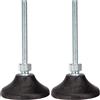 Kora Piedini di regolazione, KEP80 M10 x 150, portata fino a 600 kg (1 pezzo). (Confezione da 2)