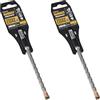DEWALT DT9536-QZ punte sds-plus extreme 2-9 x 160 x 100 mm (Confezione da 2)