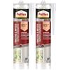 Pattex Silicone Sigillante Finestre Infissi, Silicone Bianco Neutro a Basso Modulo, Elastico, per Serramenti, Porte, Finestre e Infissi, per Interni ed Esterni, Inodore, Cartuccia da 280 ml
