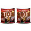 TIXE Finitura Cera per Legno a Solvente - Protezione e Lucentezza per Superfici in Legno, Neutro 750 ml (Confezione da 2)