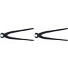 Labor 17256 Pinza Tenaglia Ferraiolo, Nero, 220 mm (Confezione da 2)